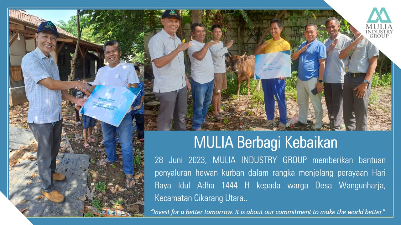 MULIA Berbagi Kebaikan Penyaluran Hewan Kurban